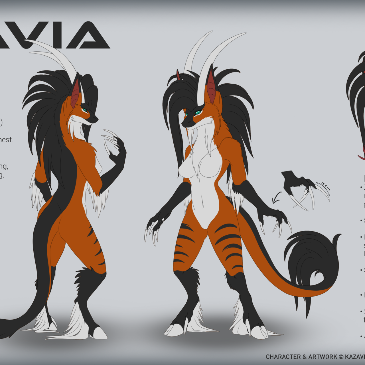 Zhavia Characters Refsheet Net