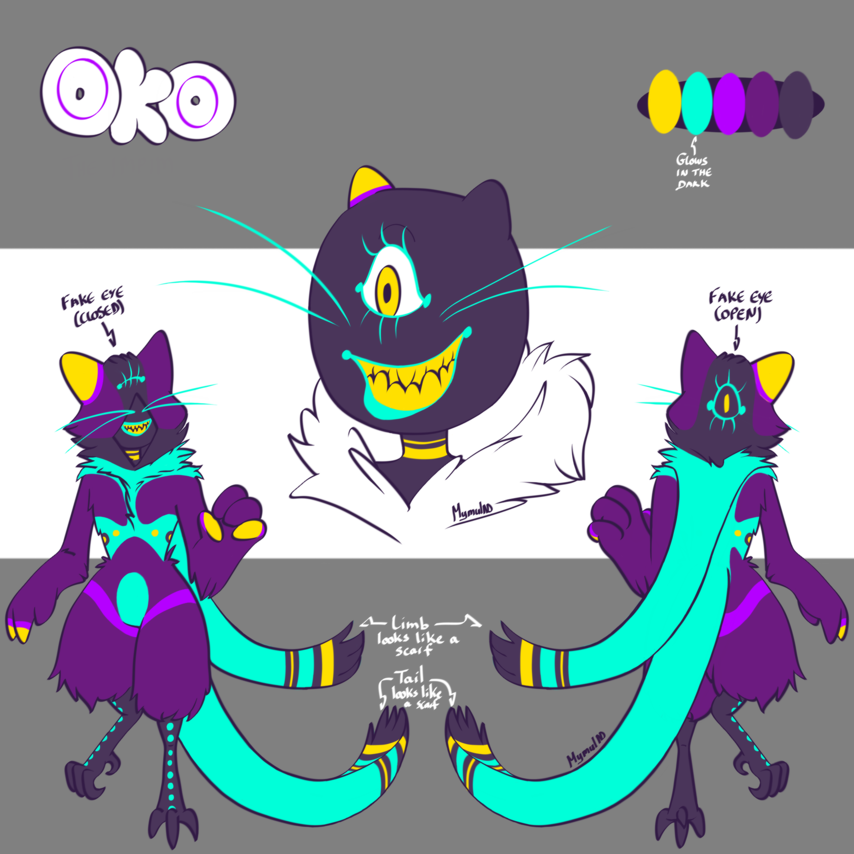 Get Wallpaper Oko Characters Refsheet Net Free HD