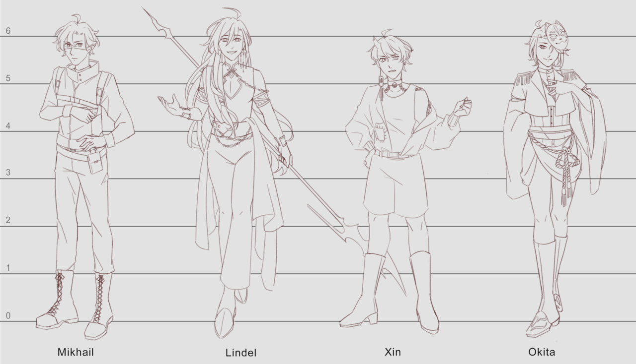 Lindel Fei 費 Characters Refsheet Net