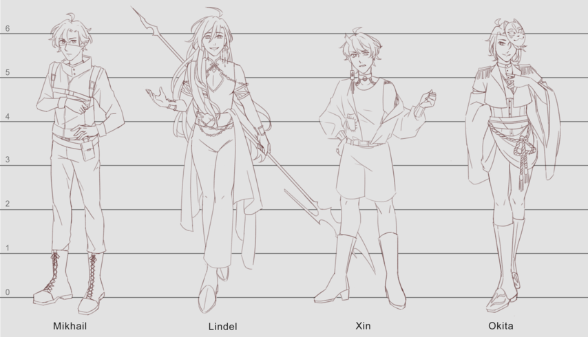 Lindel Fei 費 Characters Refsheet Net