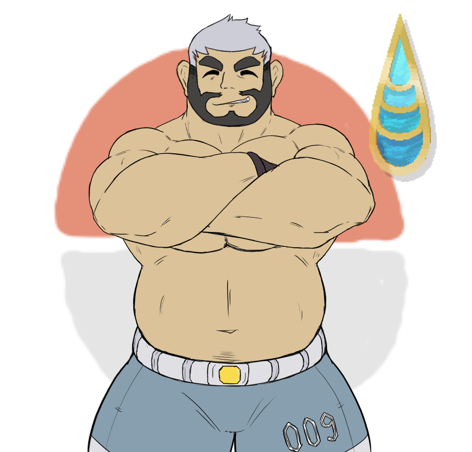 Gym Leader Kousuke - Characters - Refsheet.net, image size:954x914